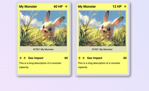 Component Monster - hp 12