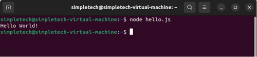 execute node