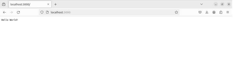 hello world chrome